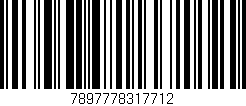 Código de barras (EAN, GTIN, SKU, ISBN): '7897778317712'