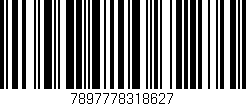 Código de barras (EAN, GTIN, SKU, ISBN): '7897778318627'