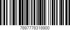 Código de barras (EAN, GTIN, SKU, ISBN): '7897778318900'
