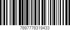 Código de barras (EAN, GTIN, SKU, ISBN): '7897778319433'