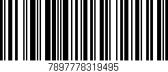 Código de barras (EAN, GTIN, SKU, ISBN): '7897778319495'