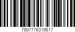 Código de barras (EAN, GTIN, SKU, ISBN): '7897778319617'