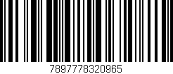 Código de barras (EAN, GTIN, SKU, ISBN): '7897778320965'