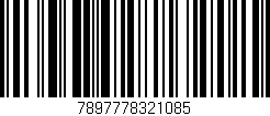 Código de barras (EAN, GTIN, SKU, ISBN): '7897778321085'