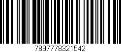 Código de barras (EAN, GTIN, SKU, ISBN): '7897778321542'