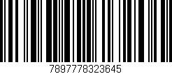 Código de barras (EAN, GTIN, SKU, ISBN): '7897778323645'