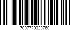 Código de barras (EAN, GTIN, SKU, ISBN): '7897778323768'