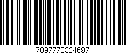 Código de barras (EAN, GTIN, SKU, ISBN): '7897778324697'
