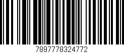 Código de barras (EAN, GTIN, SKU, ISBN): '7897778324772'
