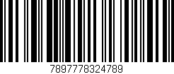 Código de barras (EAN, GTIN, SKU, ISBN): '7897778324789'