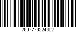 Código de barras (EAN, GTIN, SKU, ISBN): '7897778324802'