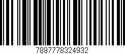 Código de barras (EAN, GTIN, SKU, ISBN): '7897778324932'