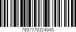 Código de barras (EAN, GTIN, SKU, ISBN): '7897778324949'