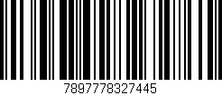 Código de barras (EAN, GTIN, SKU, ISBN): '7897778327445'