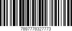 Código de barras (EAN, GTIN, SKU, ISBN): '7897778327773'