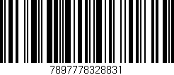 Código de barras (EAN, GTIN, SKU, ISBN): '7897778328831'
