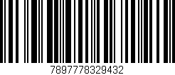 Código de barras (EAN, GTIN, SKU, ISBN): '7897778329432'