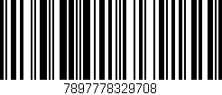 Código de barras (EAN, GTIN, SKU, ISBN): '7897778329708'