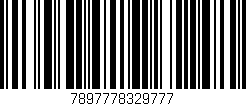 Código de barras (EAN, GTIN, SKU, ISBN): '7897778329777'