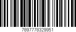Código de barras (EAN, GTIN, SKU, ISBN): '7897778329951'
