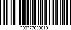 Código de barras (EAN, GTIN, SKU, ISBN): '7897778330131'