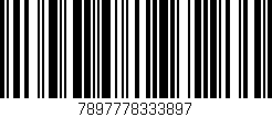 Código de barras (EAN, GTIN, SKU, ISBN): '7897778333897'