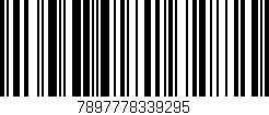 Código de barras (EAN, GTIN, SKU, ISBN): '7897778339295'