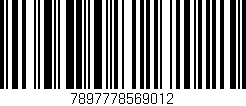 Código de barras (EAN, GTIN, SKU, ISBN): '7897778569012'