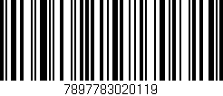 Código de barras (EAN, GTIN, SKU, ISBN): '7897783020119'