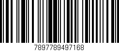 Código de barras (EAN, GTIN, SKU, ISBN): '7897789497168'