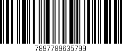 Código de barras (EAN, GTIN, SKU, ISBN): '7897789635799'