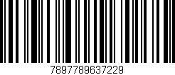 Código de barras (EAN, GTIN, SKU, ISBN): '7897789637229'