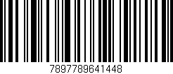 Código de barras (EAN, GTIN, SKU, ISBN): '7897789641448'