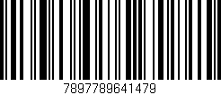 Código de barras (EAN, GTIN, SKU, ISBN): '7897789641479'
