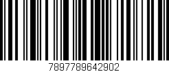 Código de barras (EAN, GTIN, SKU, ISBN): '7897789642902'