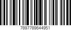 Código de barras (EAN, GTIN, SKU, ISBN): '7897789644951'