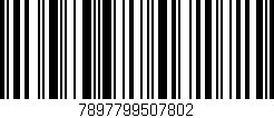 Código de barras (EAN, GTIN, SKU, ISBN): '7897799507802'