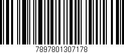 Código de barras (EAN, GTIN, SKU, ISBN): '7897801307178'