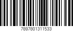 Código de barras (EAN, GTIN, SKU, ISBN): '7897801311533'