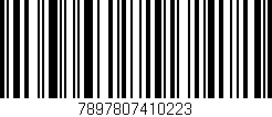 Código de barras (EAN, GTIN, SKU, ISBN): '7897807410223'