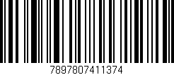 Código de barras (EAN, GTIN, SKU, ISBN): '7897807411374'