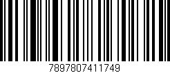 Código de barras (EAN, GTIN, SKU, ISBN): '7897807411749'