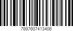 Código de barras (EAN, GTIN, SKU, ISBN): '7897807413408'