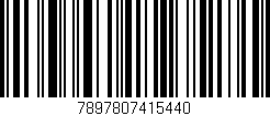 Código de barras (EAN, GTIN, SKU, ISBN): '7897807415440'