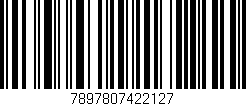 Código de barras (EAN, GTIN, SKU, ISBN): '7897807422127'