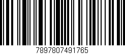 Código de barras (EAN, GTIN, SKU, ISBN): '7897807491765'