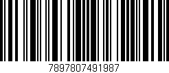 Código de barras (EAN, GTIN, SKU, ISBN): '7897807491987'
