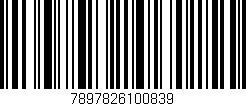 Código de barras (EAN, GTIN, SKU, ISBN): '7897826100839'