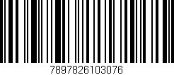 Código de barras (EAN, GTIN, SKU, ISBN): '7897826103076'