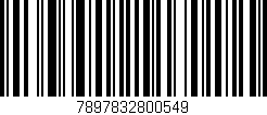 Código de barras (EAN, GTIN, SKU, ISBN): '7897832800549'